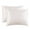 White, variant on Btomtd 25.9x21.6 in 2pcs Simulated Silk Pillowcase Hair and Skin Friendly Pillow Cover Envelope Closure Pillowcase, Sky Blue