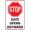 Warning Sign 1, variant on Stop Here for Gate to Open Signs - 8"x12" Vintage Metal Warning Sign, Gate Access Decor for Home Farm Bar Coffee Shop Club Outdoor