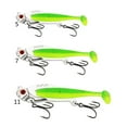thumbnail image 4 of ZPAQI Metal Fishing Lures with Soft Paddle Tail Swimbaits Hard Metal Hard Baits, 4 of 11