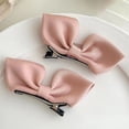 thumbnail image 4 of 2PCS New Korean Bow Hairpins Children Sweet Cute Headwear Girls Clips Barrettes Hairgrips Hair Accessories, 4 of 10