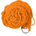 thumbnail image 3 of Hamac en Maille de Nylon de Lit Suspendu de Balancement Double Confortable pour le Camping Extérieur (orange), 3 of 10