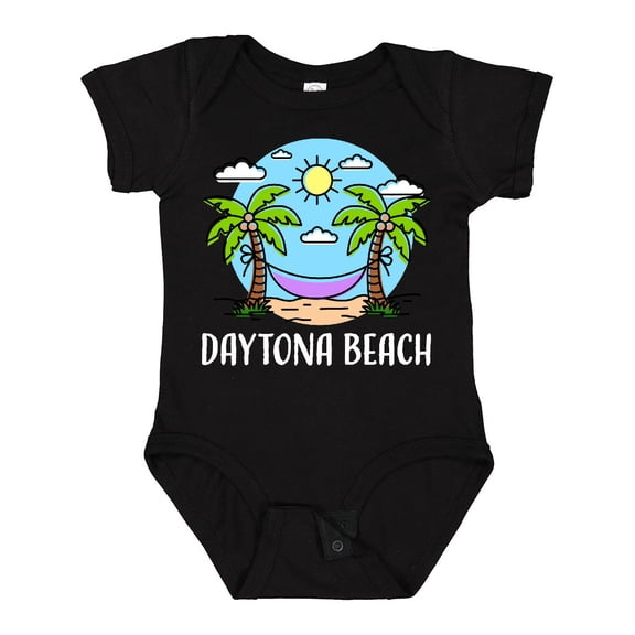 Inktastic Summer Vacation in Daytona Beach Boys or Girls Baby Bodysuit