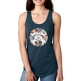 thumbnail image 1 of Folklorica Collection Racerback Tank Women -June Erica Vess Designs, Female x-Small, 1 of 4