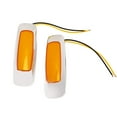 thumbnail image 2 of 10 luces LED de posición lateral amarillas IP65 impermeables universales para coches, furgonetas, camiones, remolques, 2 of 5