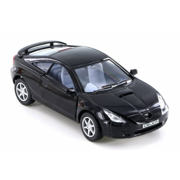 Toyota Celica, Black - Kinsmart 5038D - 1/34 Scale Diecast Model Toy Car (Brand New but NO BOX)