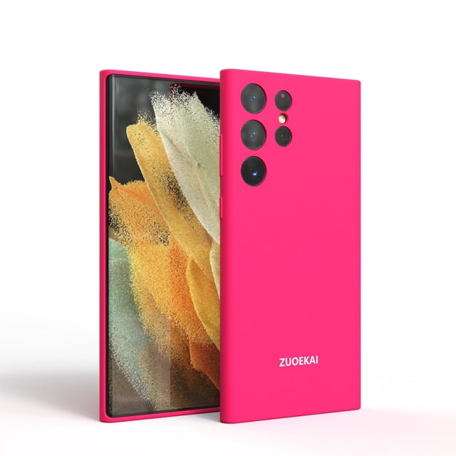 ZUOEKAI para Samsung Galaxy S22 S22 Plus S22 Ultra funda de silicona sedosa carcasa protectora trasera suave al tacto S22Ultra S22 + Tan Jianjun unisex
