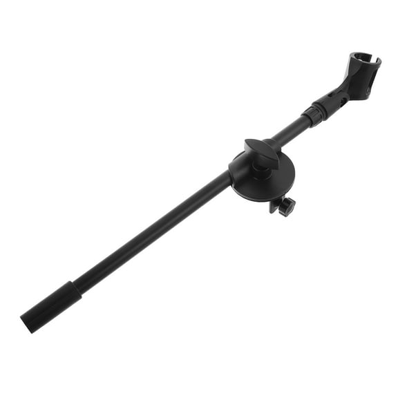 FRCOLOR Universal Microphone Stand with Clip Adjustable Mic Holder for Desk Floor Mic Stand Portable Table Microphone Stand