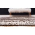 thumbnail image 4 of Unique Loom 3134063 8 x 10 ft. Casino Sofia Rectangular Rug, Brown, 4 of 5