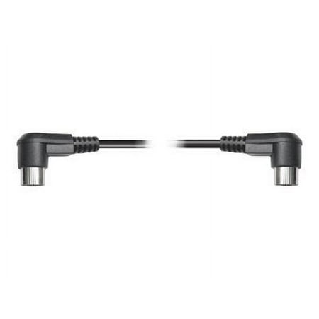 UPC: 0728736001107 | Hosa 3 Foot Right-Angle MIDI Cable – MID-303RR 3ft 3  5-Pin 90-degree