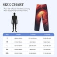 thumbnail image 2 of Salouo Shark Underwater Vortex Print Pajama Pants for Men, Lounge Pants Elastic Waistband Casual Men's sleepwear Loungewear Sleep Pajama Pant -X-Large, 2 of 7