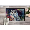 thumbnail image 2 of Carolines Treasures DAC3267MAT 18 x 27 in. Unisex Snowy Owl Doormat, 2 of 6