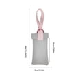 thumbnail image 3 of Sunglasses Organizer Bag, Glasses Storage Case with Hanging Rope, PU Travel Pouch for Handbag Backpack, 1-Pack, 3 of 6