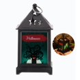 thumbnail image 4 of Lámpara De Linterna De Halloween Luz De Decoración De Halloween Retro Luz De Vela Sin Llama Luz Colgante Alimentada Por Batería Para El Hogar Jardín Fiesta Paisaje Mercado Castillo / Calabaza Speravity HA026596-01, 4 of 7