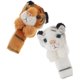 thumbnail image 2 of FELTECHELECTR 2 pulseras de animales adorables con dibujos animados de peluche para fiestas de cumpleaños infantiles en la jungla., 2 of 7