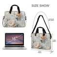 thumbnail image 3 of FORMRS 16" Laptop Bag Carrying Sleeve Case with Handle Travel Shoulder Briefcase, Beautiful Floral, 3 of 8