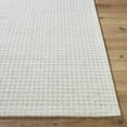 thumbnail image 2 of Hauteloom Anahid Wool Living Room, Bedroom Area Rug - Contemporary - Bone, Off White - 5' x 7'6", 2 of 6
