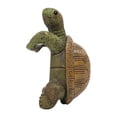 thumbnail image 3 of Maceta decorativa pequeña y realista con forma de tortuga. Decoración de peces. de pie, 3 of 9