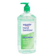 - (2 pack) Equate Hand Sanitizer with Aloe, 34 Oz