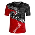 thumbnail image 3 of Camiseta de rugby de Nueva Zelanda con estampado 3D de la bandera de Silver Fern, camisetas de cuello en V, camisetas de Nueva Zelanda con cuello en V, camisetas geniales de manga corta para hombre, 3 of 5