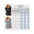 thumbnail image 2 of LilyLLL Womens Floral Long Sleeve Ruched Buttons Tunic Tops, 2 of 3