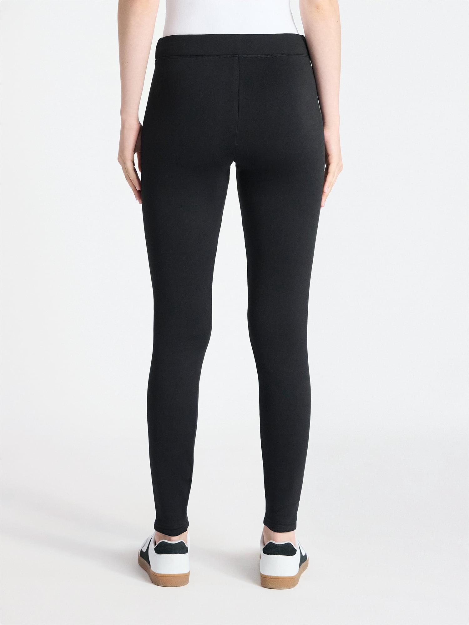 No Boundaries Faux Fur Lined Sueded Leggings, 31'' Inseam, Women's