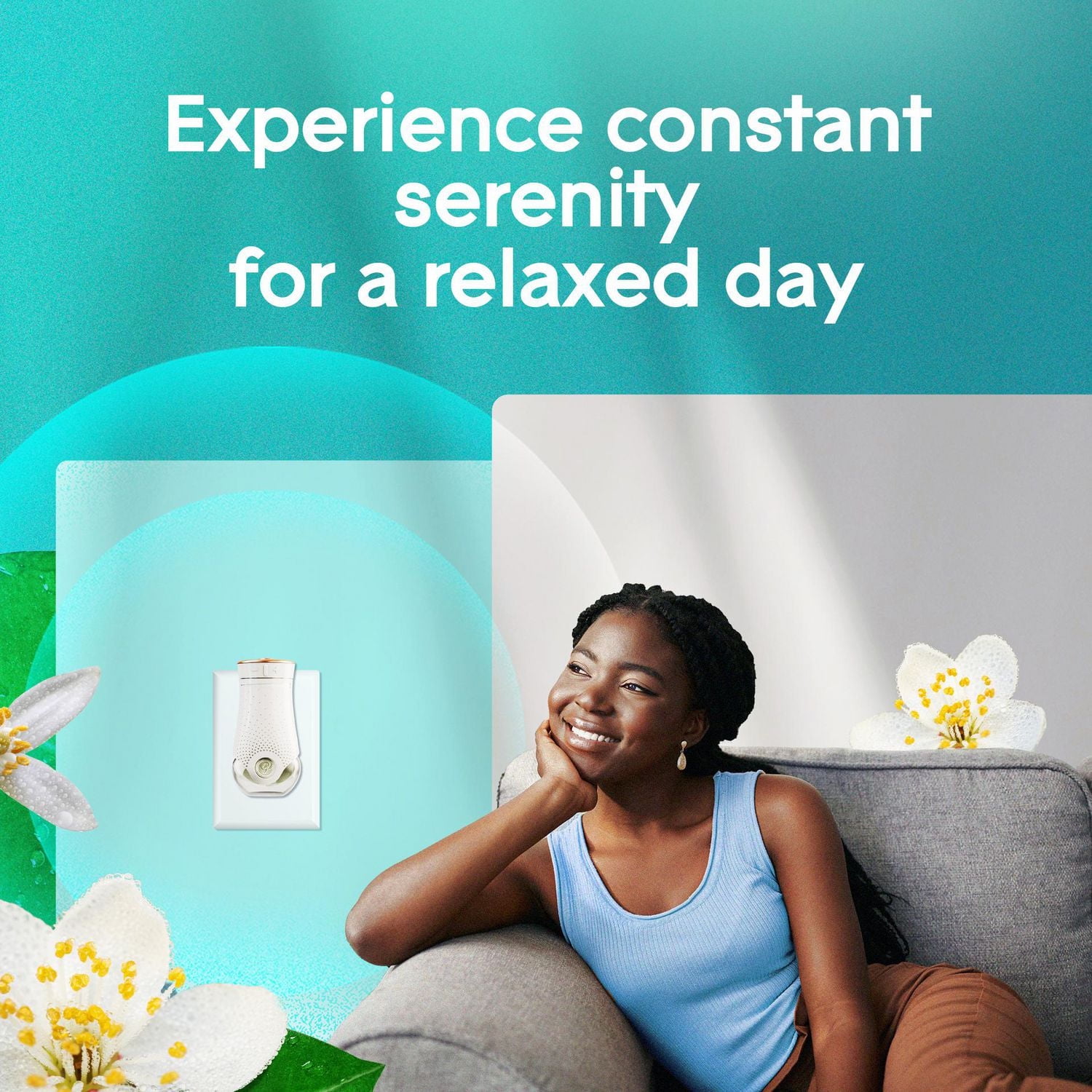 Glade Plugins® Air Freshener Oil Refill, Dewdrop Petals, 2 Refills