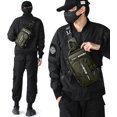 thumbnail image 2 of Mochila bandolera Sling SEAFEW Small para hombre, color verde oliva, 2 of 9
