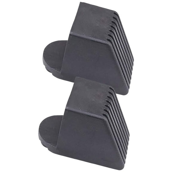 Yokua 2Pcs Gym Equipment Square End Caps Foot Cover Protectors Square End Cover