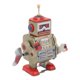 thumbnail image 2 of Robot caminante, juguete de cuerda, colección de Metal Vintage, interesante, hecho a mano, reparador, Robot, juguetes de cuerda para decoración de regalo de cumpleaños, 2 of 10