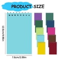 thumbnail image 3 of Horplkj Memo Book, Spiral Notebook, 3x5 Inch Top Wirebound Pocket Notepad, College Ruled 100 Page Portable Mini Notebook for Office Home, 3 of 4