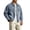 Light Blue, variant on Cmfcve Denim Jacket for Men Casual Long Sleeve Vintage Washed Button Down Shacket Fall Lapel Collar Work Outerwear Coat