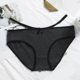 thumbnail image 2 of Gibobby Calzones para mujer sexy Ropa interior de mujer Algodón Sexy Cintura media Calzoncillos para niñas(Gris oscuro,XL), 2 of 5