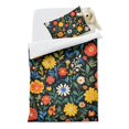 thumbnail image 2 of Pioneer Flower Pattern Duvet Cover and Pillowcase Set for Single Bedding, Bedroom Accessories for Kids Teens, 2 of 5