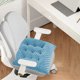 thumbnail image 5 of Embossed Crystal Velvet Solid Colour Home Living Room Seat Cushion Student Home Seat Thickening Cushion Buttock Protection Cushion, 5 of 6