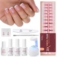 thumbnail image 1 of Kit de uñas de gel Beetles X Press Plus French rosa, 150 piezas, 1 of 8