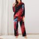 thumbnail image 2 of Balery Closeup Red Flamingo Portrait Conjunto de Pijama con Estampado para Mujer, Conjunto de Dos Piezas con Manga Larga, Ropa de Dormir Suave con Bolsillos, Pijamas Cómodos-Large, 2 of 7