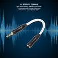 thumbnail image 3 of 3.5mm To 2.5mm Sound Cable, Female To Male Plug And Play High Resolution Headphone Adapter Cord Single  Copper  For Mobile Phones For Tablets, 3 of 7