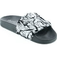 thumbnail image 7 of Qupid Booboo-07 Women Metallic Faux Fur Slide Casual Lounging Trendy Furry Slipper, 7 of 7