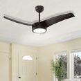 thumbnail image 2 of Ventilador de Techo 42" LED Café Oscuro 18W 3 Velocidades LámparaYa 21159-9, 2 of 7