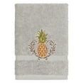 thumbnail image 2 of Linum Home Textiles Welcome Turkish Cotton Embellished Washcloth, 2 of 5