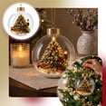 thumbnail image 6 of PoyoKee Christmas Decorations, Clear Acrylic Fillable Tree Balls, Hanging Christmas Ball Ornaments for Xmas Tree Home Holiday Wedding Party Decor, 6 of 8