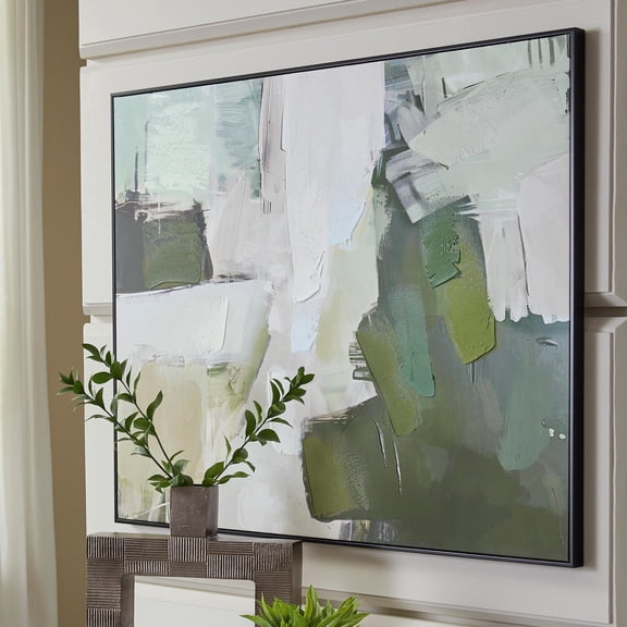 Signature Design by Ashley Vinick Canvas Art Abstract Canvas Art for Living Room or Bedroom