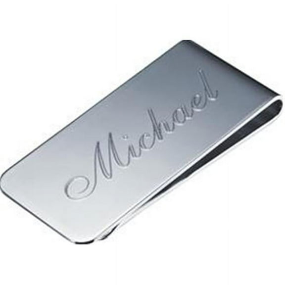 Visol VMC900 Aristocrat Polished Silver Plated Money Clip