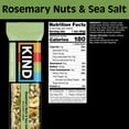 thumbnail image 5 of (6 pack) KIND Savory Nut Bars, Gluten Free Snacks, Rosemary Nuts & Sea Salt, 8.4oz Box (6 Bars), 5 of 21