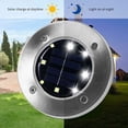 thumbnail image 4 of Pack of 8 White Decorative IP65 Waterproof LED Outdoor Solar, 4 of 5