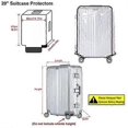 thumbnail image 2 of Protectores de fundas de maleta ZHAOCHENG PVC transparente 20 pulgadas, 2 of 5