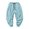 thumbnail image 5 of Ruyang Toddler Baby Boys Drawstring Harem Pant Lightweight Loose Fitting Sports Pants Kids Solid Breathable Casual Sweatpant, 5 of 6