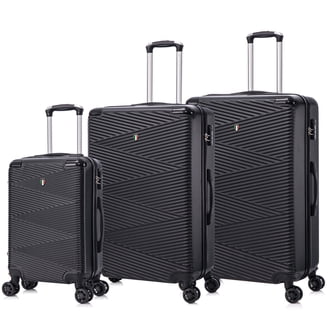 American Tourister Tranquil Black, 3-piece Hardside Spinner