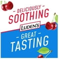 thumbnail image 4 of Luden's Deliciously Soothing Throat Drops | Sugar-Free | Wild Cherry Flavor | 25 Count Each | Pack of 4, 4 of 8
