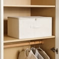 thumbnail image 6 of PEIBang Foldable Storage Bin,12x8x5 Inch Stackable Storage Box,Clothes Container Organizer with Handle for Closet Storage, 6 of 6